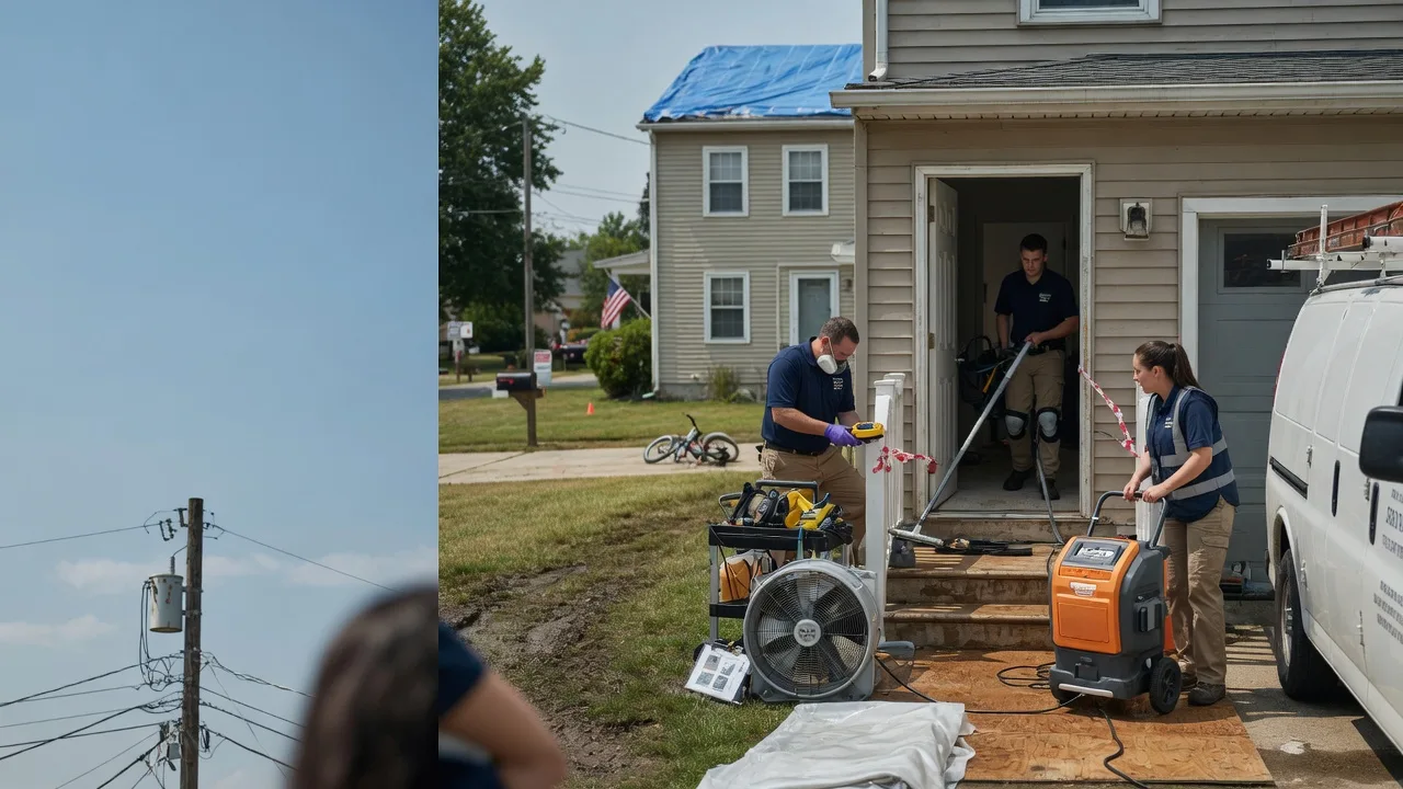 Water Damage Repair in Old Forge, PA near me
